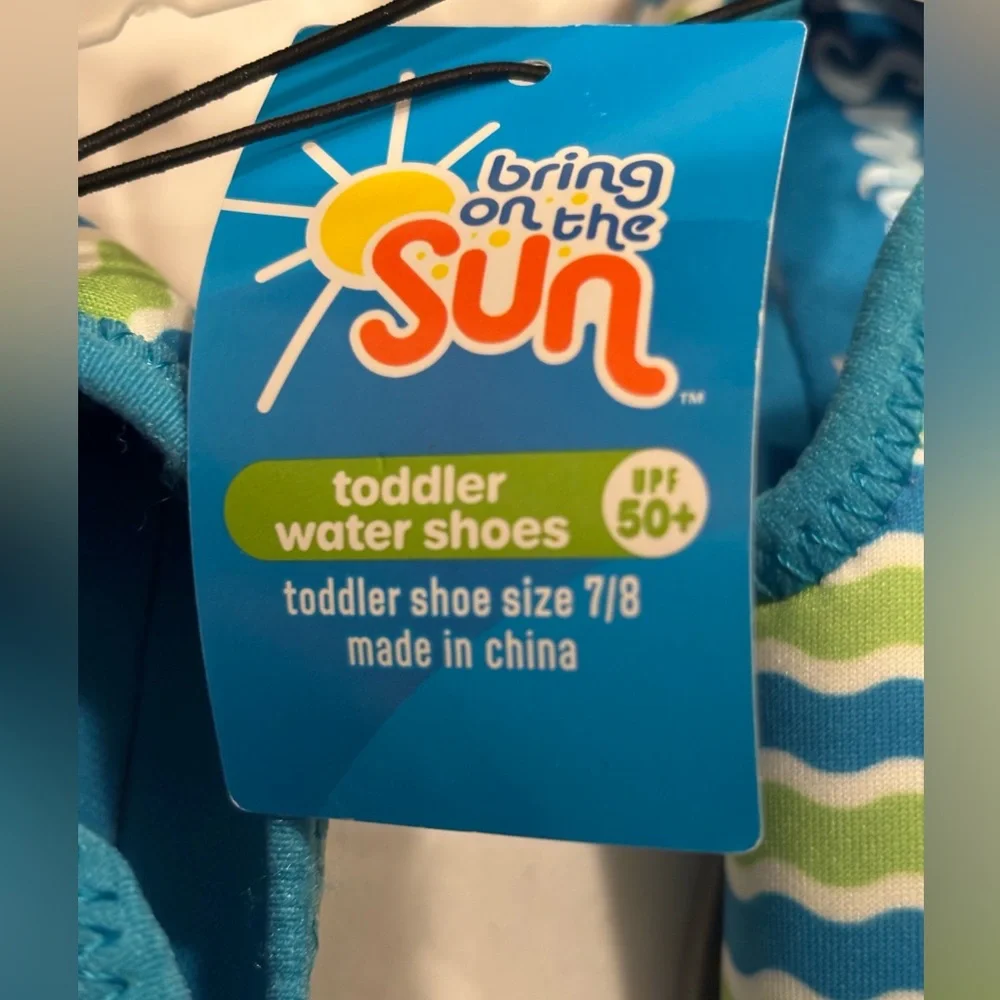 BRING ON THE SUN Unisex Toddler Water Shoes UPF 50+
